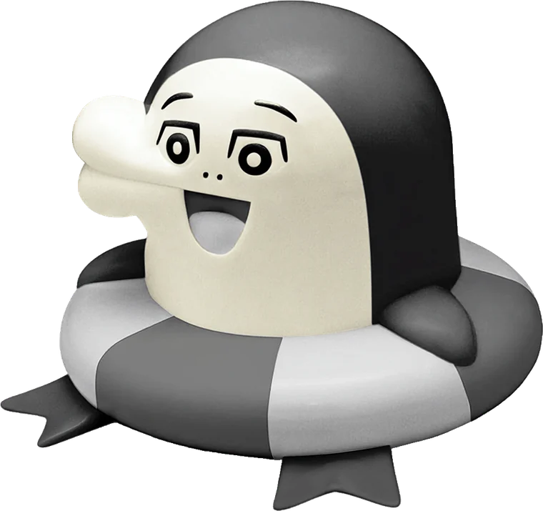 イルカくんソフビ（新色）